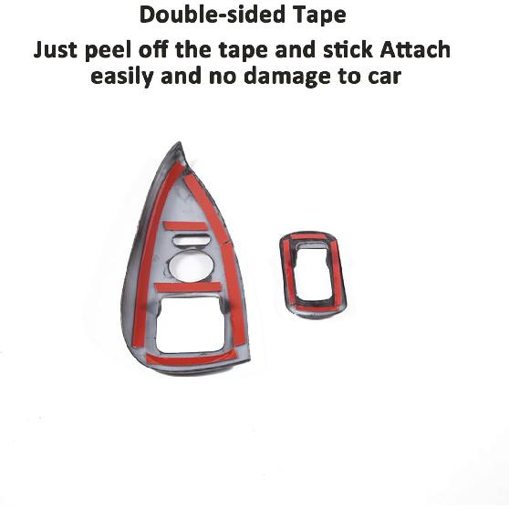 ABS Car Window Lift Switch Button Panel Frame Cover Trim Decoration Sticker For Chevrolet Corvette C6 2005-2013 Auto Glass Lift Switch Frame (Carbon