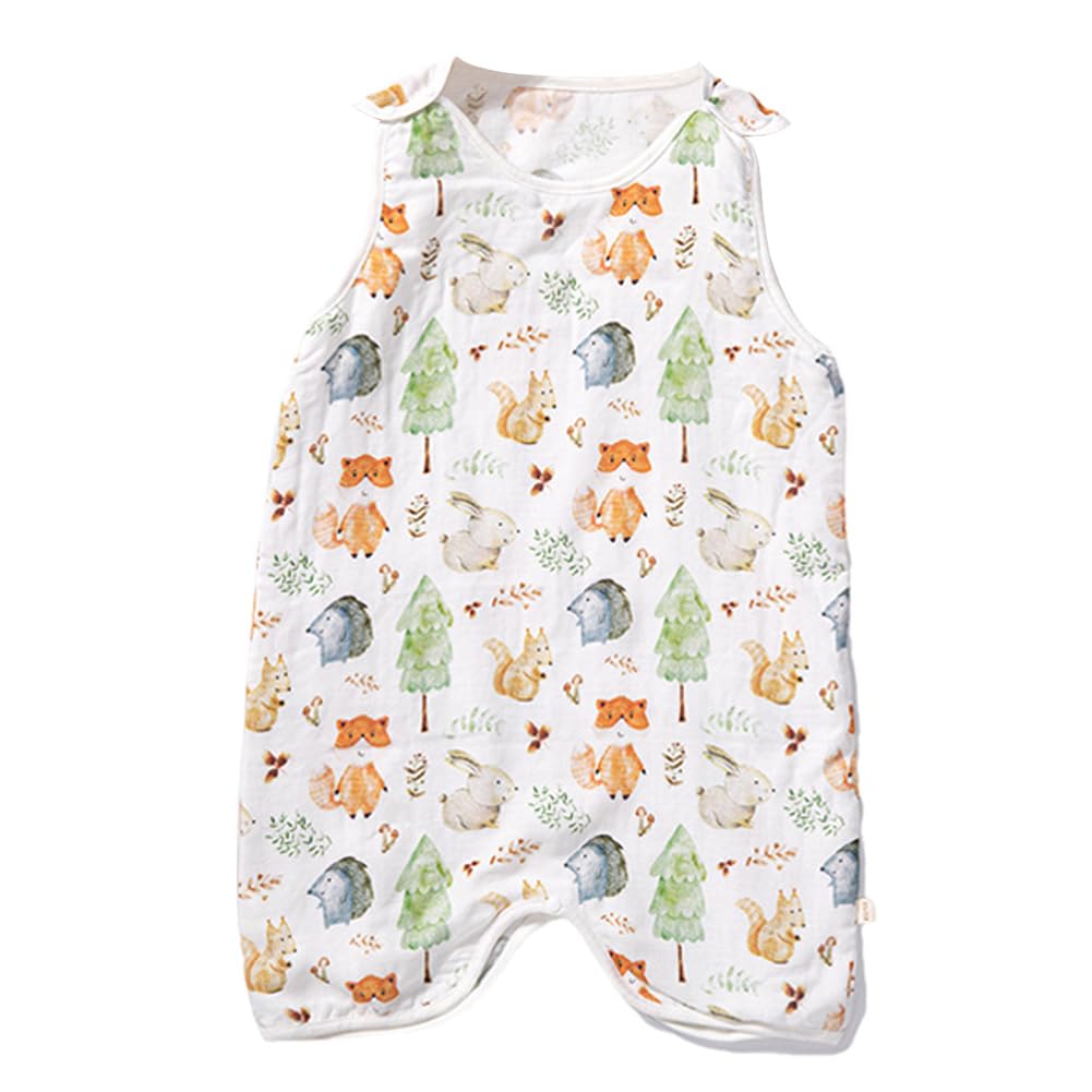 

Летний детский сон Легко надевать и снимать 5 лет [DEJEXEGO] Слип, Мешок, Ребенок, Мальчик, Девочка, Хлопок, Милый, Выключено, Двухслойная марля, Время для сна,