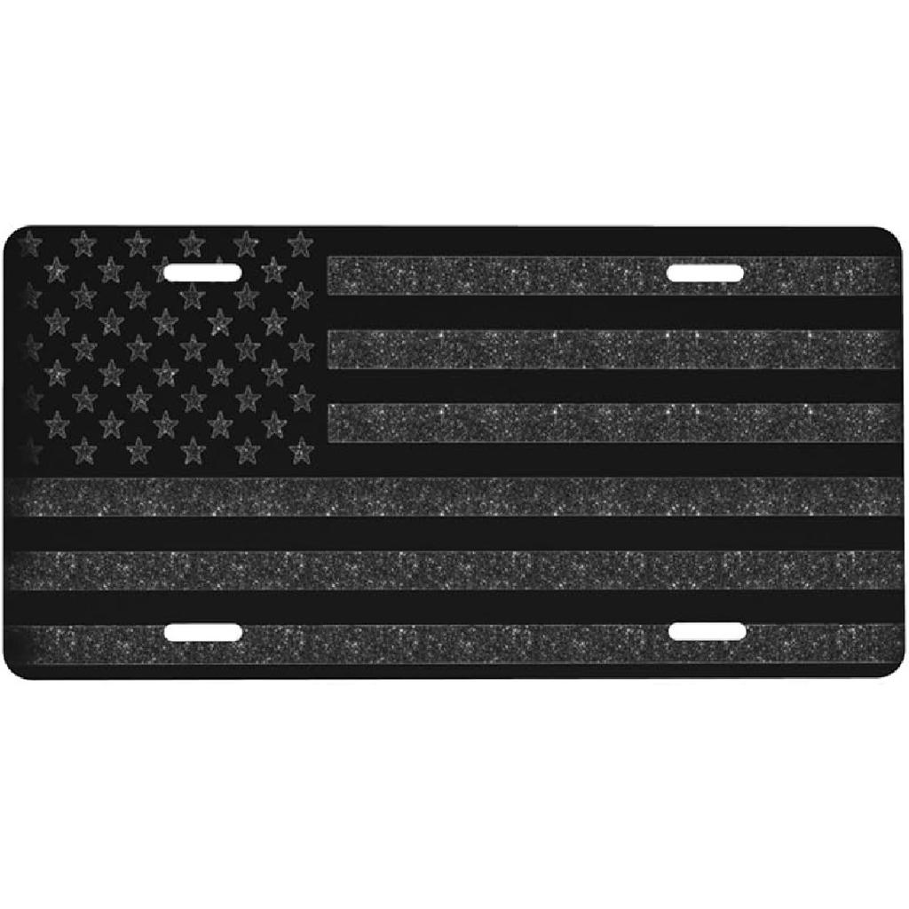 Watercolor Turtle Flower Front License Plate for Women Car Vanity Plates Decorative Aluminum Metal Cute Novelty License Plate Cover for Men 6x12 Inch