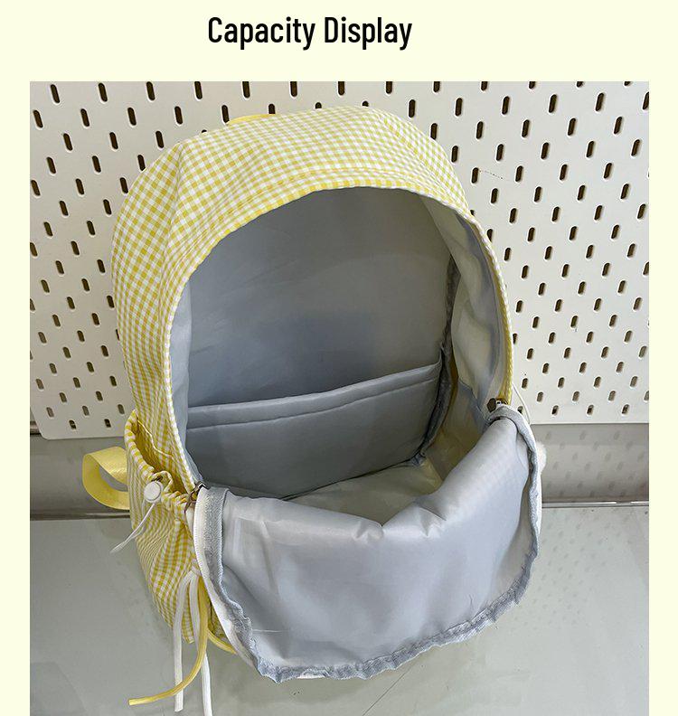 2025 Stylový batoh s vysokou kapacitou pro dívky - Školní taška pro studenty nižší a vyšší střední školy