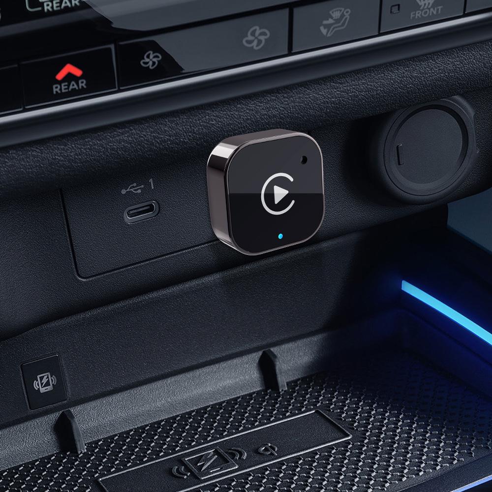 Wireless CarPlay/Android Auto Adapter for Wired Car Navigation – Dual Mode