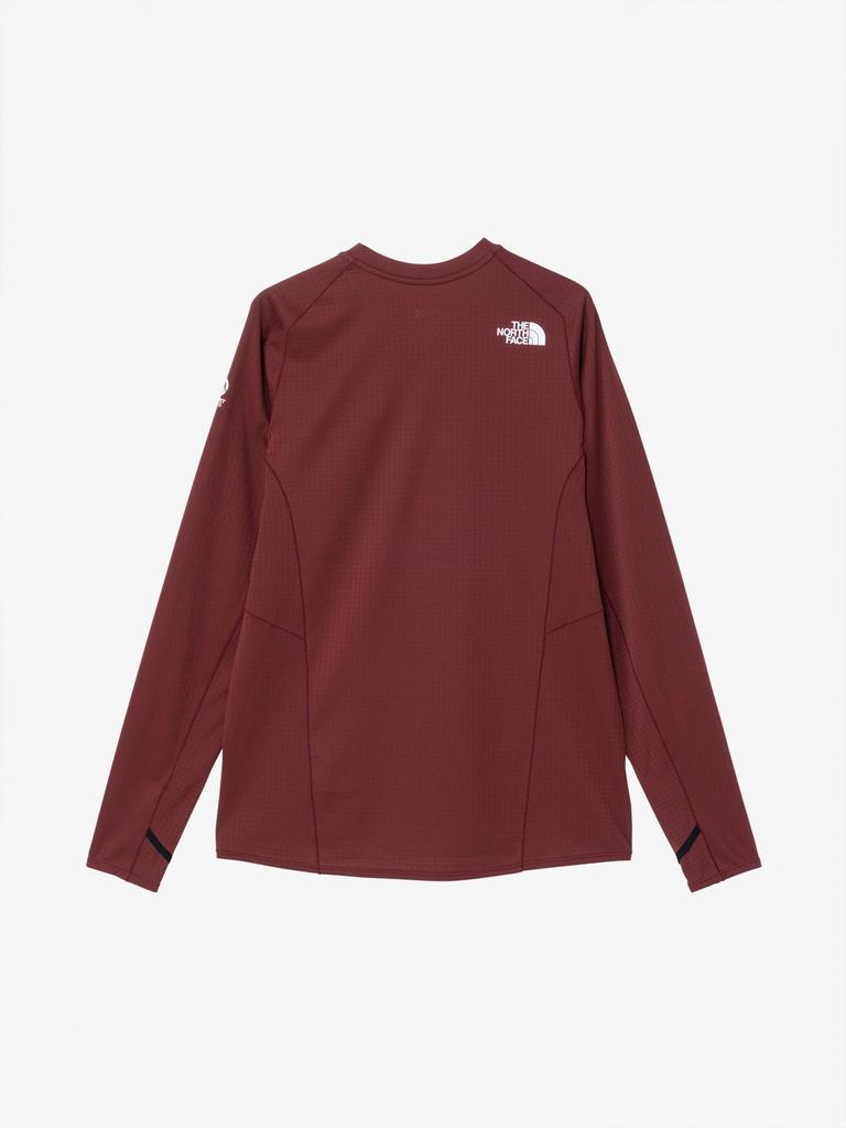 The North Face Expedition Dry Dot Crew Long Sleeve Smack WM T-Shirt, Unisex, Adult,