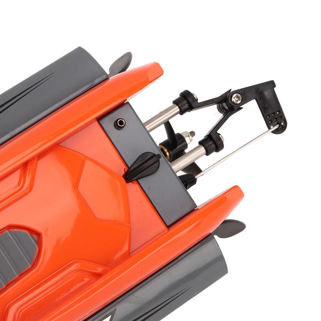 Remote Control Boat 2.4GHz Dual Motor Racing Boat Water Toy Waterproof ABS RC Speedboat for Pool River