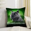 3D Black and White Fantasy Movie F-Frankenweenie Cushion Cover Car Throw Pillow Case For Sofa Car Christmas Gift 40x40cm