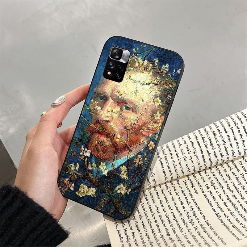 Van Gogh Sternennacht Handyhülle für Xiaomi Redmi note 13 12 11 10 Pro 12S 11S 10S Redmi 10 13C 9C Funda