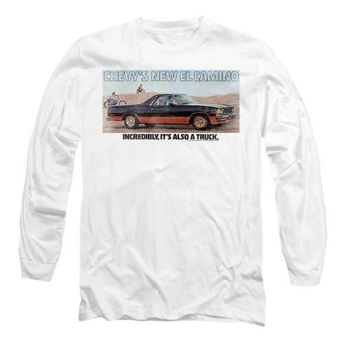 Chevrolet Unisex Adult El Camino Long-Sleeved T-Shirt