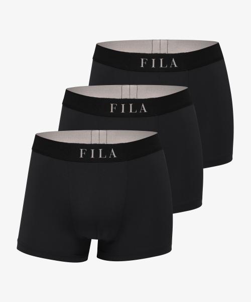 

[FILA] Essential Classic Men s Boxer Briefs Black 3-Pack FI253DR01M010001 [Shipped from Korea] 100% Authentic Black - 95