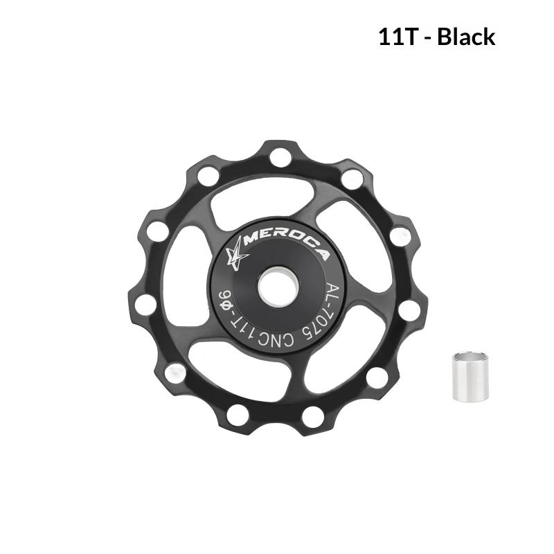 Aluminum Alloy 11T 13T Bicycle Rear Derailleur Guide Wheel Bearing Pulley Rear Derailleur Pulley Road Bike Roller