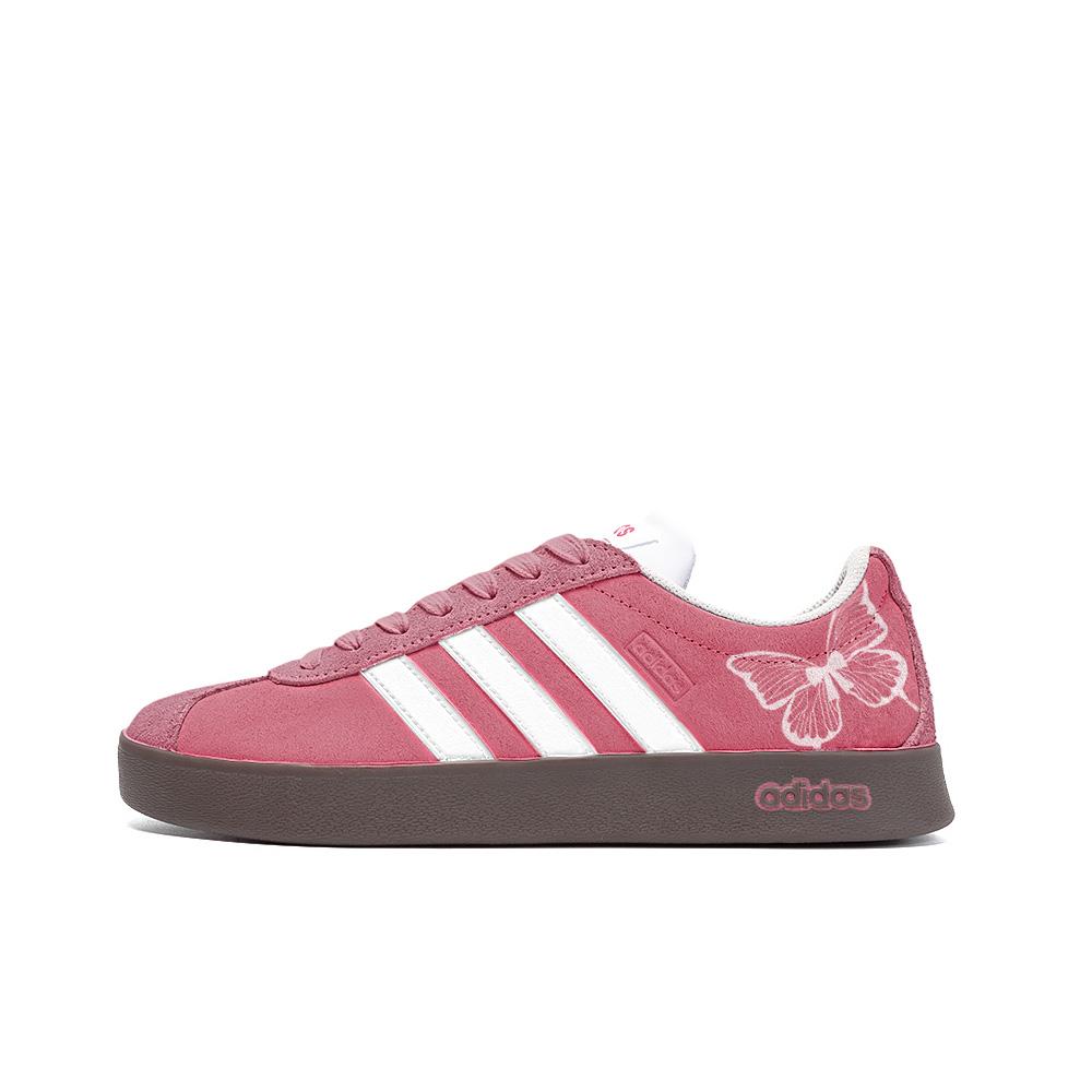 

Adidas Neo Vl Court Natural Wings, Amber Leather Low top Skateboard Shoes Unisex Pink HQ1802(Team189-) 44⅔