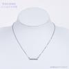 [Produced by Yumi Katsura] Medical Device Jewelry Motif Magnetic Necklace Yumi Sienne Pendant Women's Stylish Simple Relieves Stiff Shoulders and