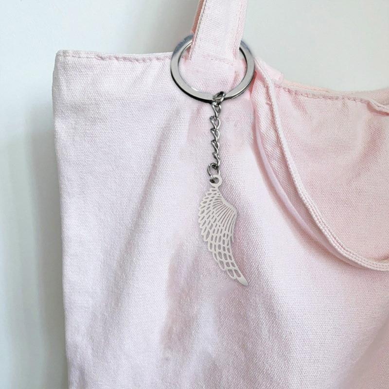 Unique Animal Pendant Keychain Stainless Steel Jewelry Gift Ornament For Women Best Friend Souvenir Birthday