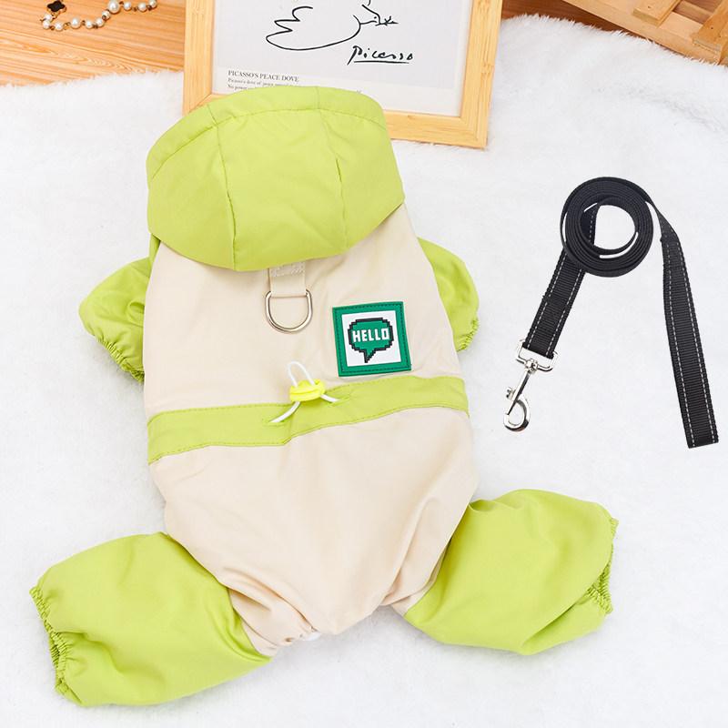 Winter and autumn dog clothing - warm and protective fleece coat for pets, four-legged adventure wear dog clothes for small dogs