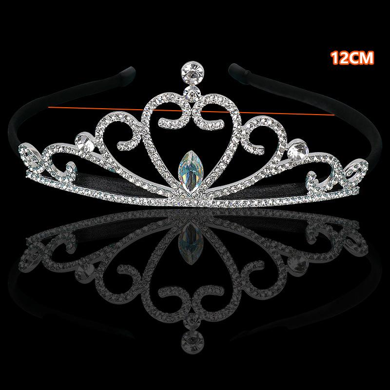 Drahokamenná narozeninová královna dívka Královna princezna, Love Birthday Crown popruh přes rameno