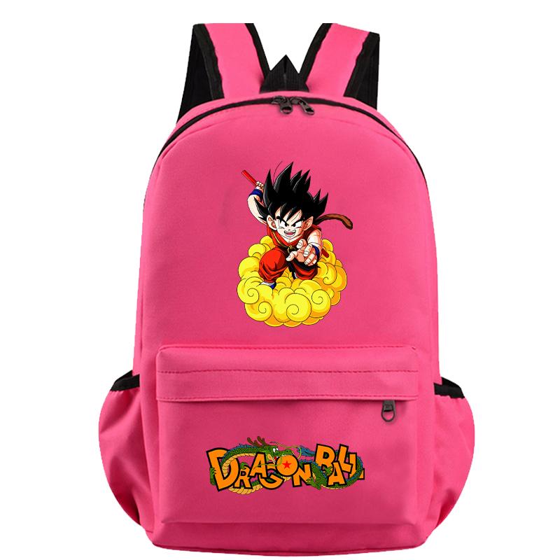 Anime Dragon Ball Cute Cartoon Backpack Document Bag for Girl Boy Teenager Best Gifts Schoolbag Men Women Leisure Travel Unisex Bagpack Rucksack