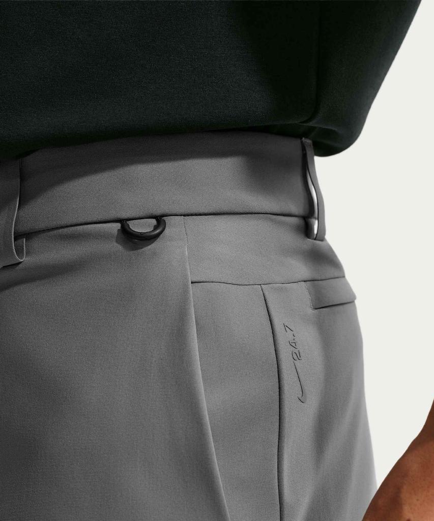NIKE 24.7 Perfect Stretch Dry Fit Loose Fit Chino Pants M - Smoke Grey:Nano Grey / Hq6942-084