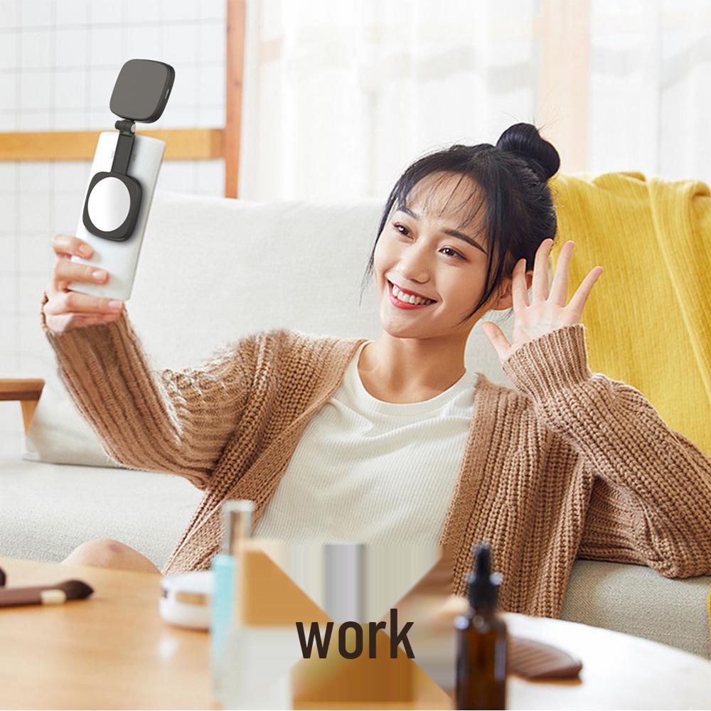 F662 Ultra-Thin Magnetic Selfie Light: Portable Beauty Fill Light for Mobile Phones
