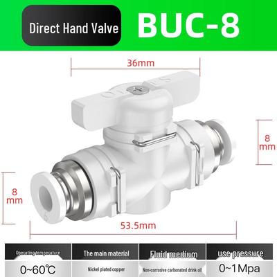 BUC Pneumatic Quick Connect Air Flow Control Valve