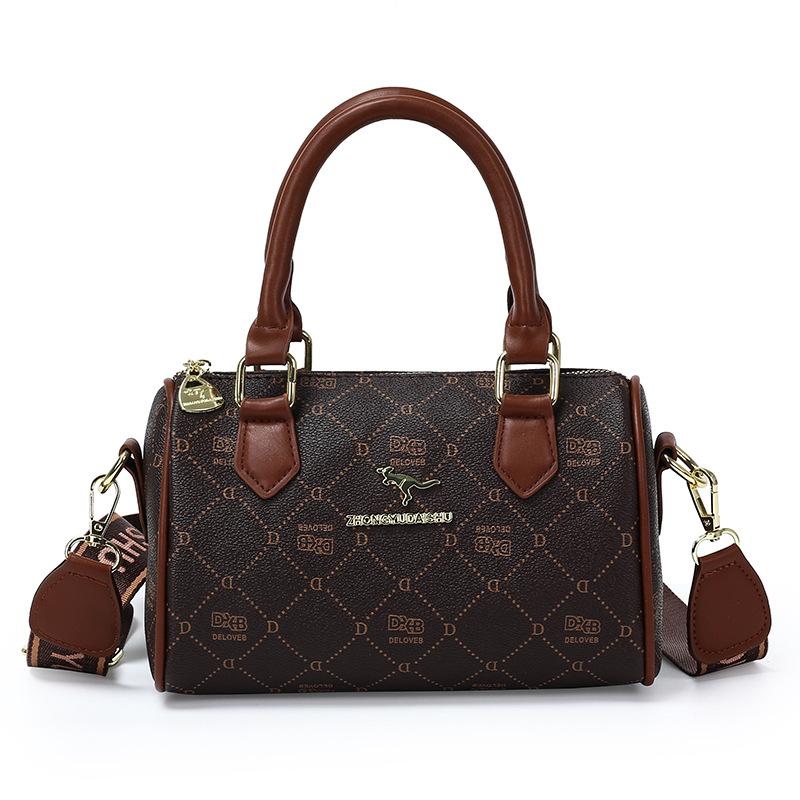 

Pillowcase Lady Small Square Bag Retro Shoulder Bag with Single Strap One Size
