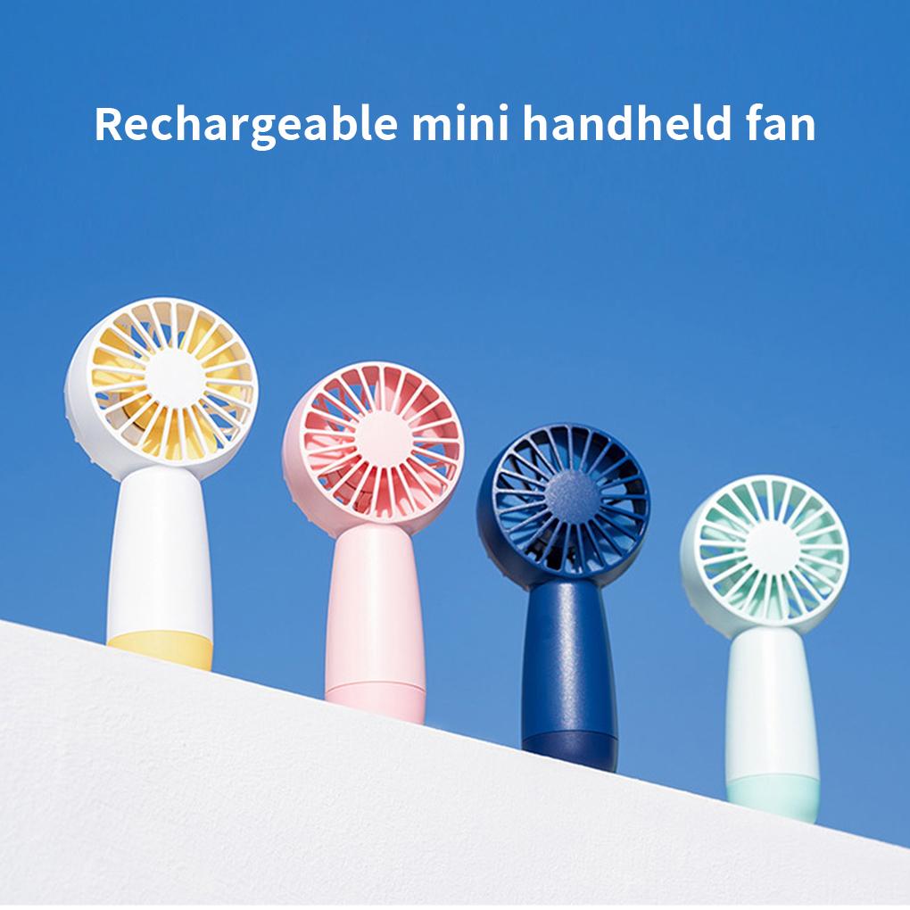 Fan Handheld Portable Rechargeable Mini Cooling Pocket Portable Outdoor Office Charging Travel Indoor Dormitory