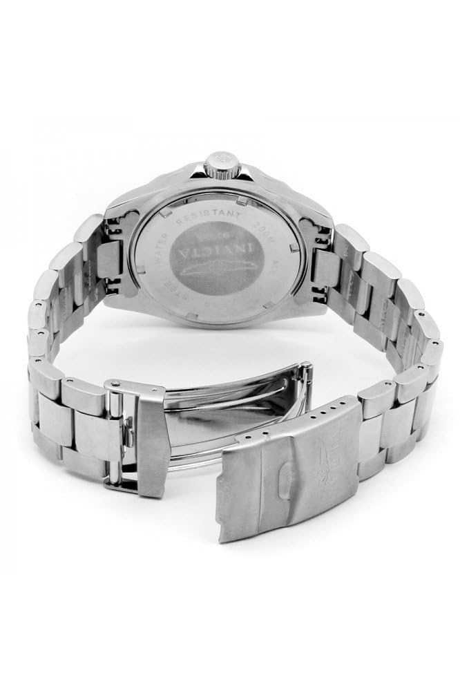 Pro Diver Quartz 40mm Case Silver Stainless Steel Strap Black Dial 9307 Genuine Imported Product [Invicta] Men's [Item]