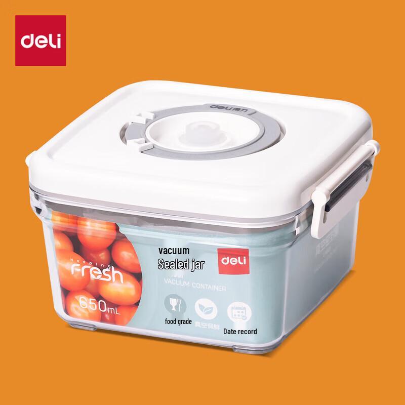 Deli Vacuum Food Storage Canister Set CN Plug (adapter Included)