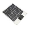 Mini Solar USB Panel 6W 5V IP67 Waterproof Monocrystalline Safety Protection Compact Solar Module