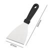 Stainless Steel Teppanyaki BBQ Spatula - Cooking & Grilling Tool for Frying Pans & Steak