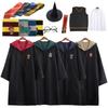 Harry Potter Wizard Robe Cosplay Costume for Kids & Adults - Magic Cloak Cape for Halloween