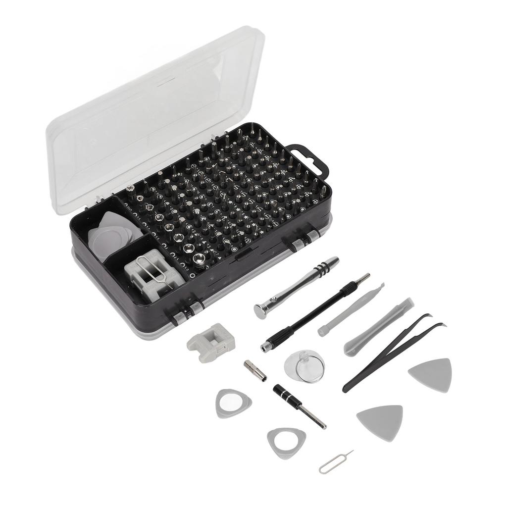 Elektronisches Schraubendreher-Set 112 in 1 Magnetischer Mini-Präzisions-DIY-Reparaturwerkzeug mit Etui für PC-Laptop