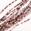 2 3 4 mm Faceted Natural Tourmaline Bead Multicolor Loose Spacer Small Bead For Jewelry Making Diy Necklace Bracelet Accessory