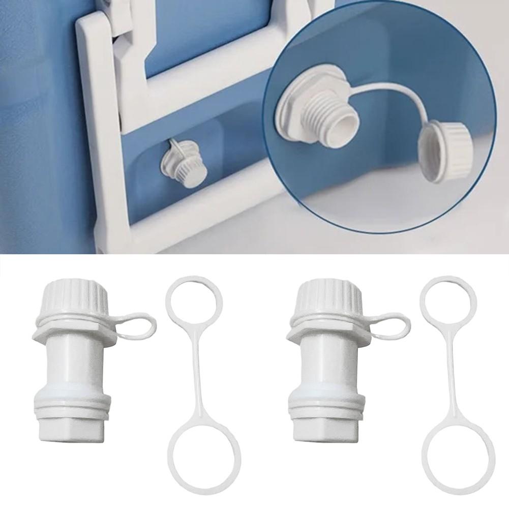 Convenient Tether Drain Assembly Leak-Proof Drain Easy Installation