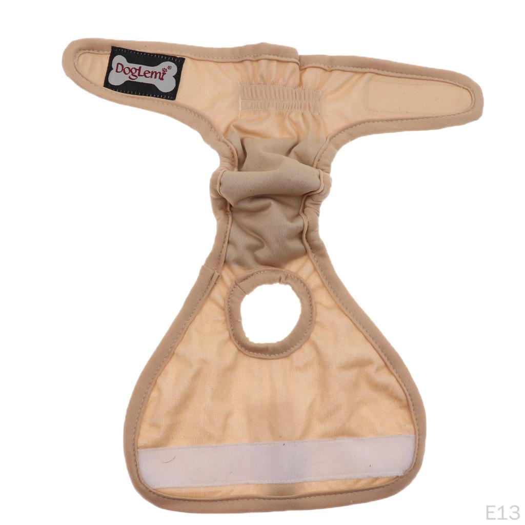 Verstellbare Haustier-Körperhose, Damen-Hundewindel, Material: Polyester
