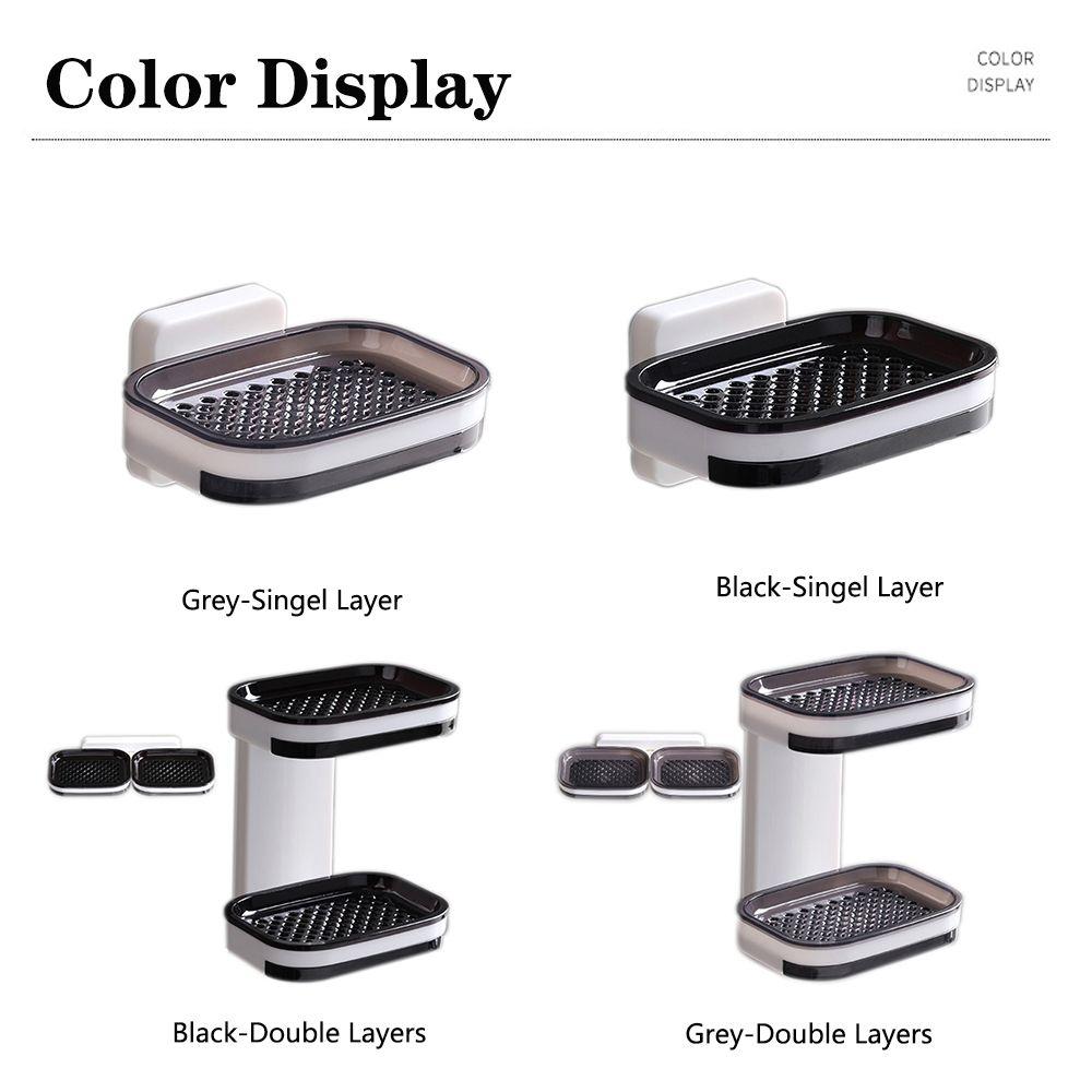 Suport de săpun pentru baie, suport creativ pentru depozitare pe perete, săpunieră montată pe perete, organizator, suport pentru săpunieră