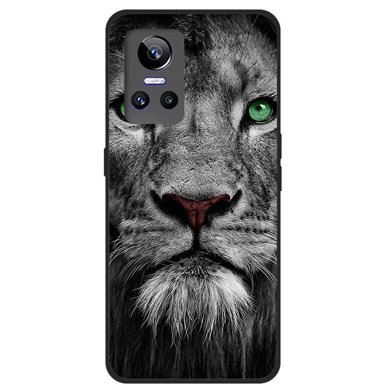 For Realme GT Neo 2 5G Case TPU Silicone Soft Cartoon Clear Case for Realme GT Neo 2 3 Neo3 Phone Cover Neo2T Transparent Coque