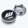 4pcs JDM W Work Logo Emblem Badge Car Wheel Center Caps 58MM 54MM Wheels Hub Cap Rim Hubcaps Dust Cover Replace Car Accessories