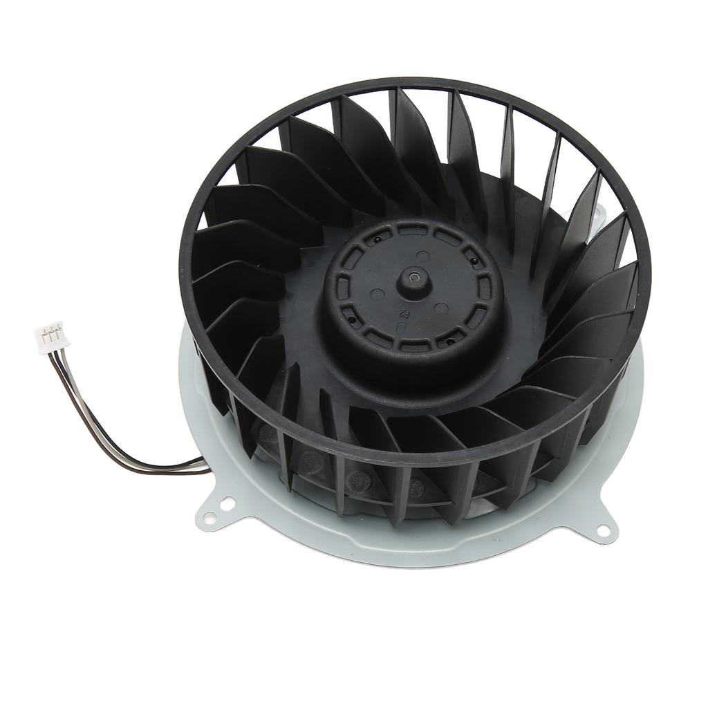 For PS5 Fan Replacement 23 Blades Heat Dissipation Noise Reduction Durable Game Console Cooling Fan 