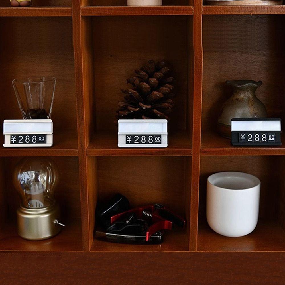 Metal Price Tag Gold/Silver/Black Display Tag Practical Shelf Label  Shop