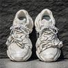 2025 Neue Damenschuhe Mesh-Sneaker Freizeitschuhe Weiß Paar Papa-Schuhe Damen Herbst Stern Gleicher Stil Flach Sport Anti-Rutsch