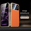 Luxury Leather Electroplated Frame Case for Poco F9 Ultra F9 F8 Pro Redmi K100 Pro Max Shockproof Glass Lens Protective Cover
