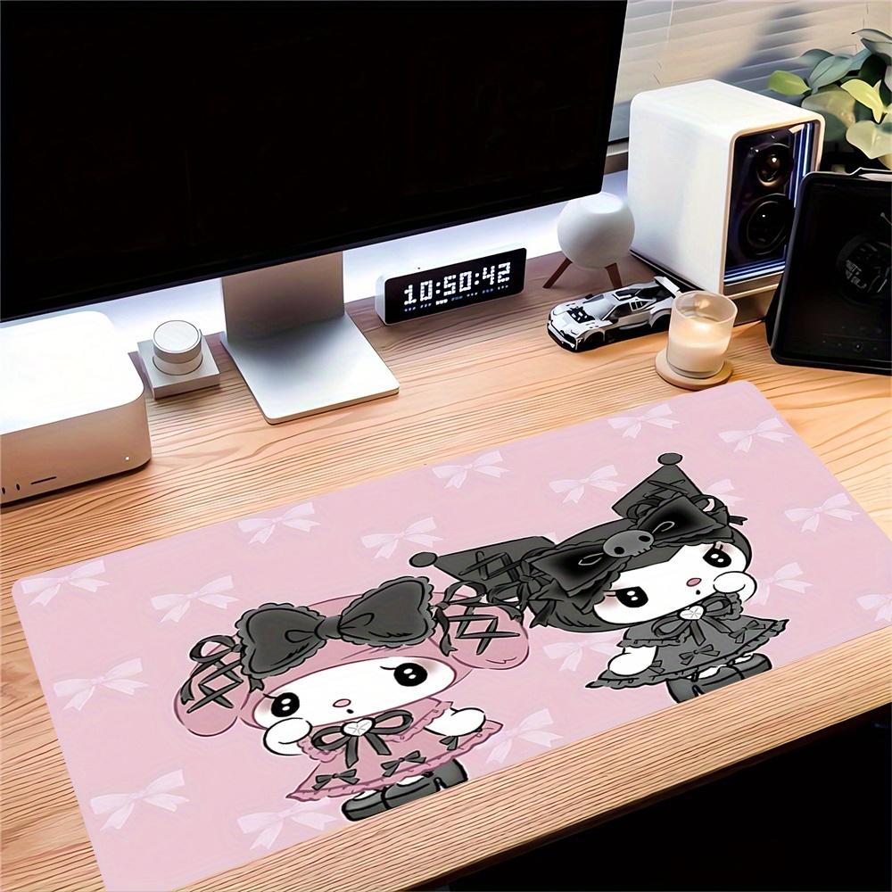 My Melody, Sanrio Themed XXL Mouse Pad - Non-slip Rubber Desk Mat for Gaming and Office Use, Multi-Function Keyboard  0826087a