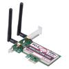 2.4G 5G 300Mbps PCI‑e Dual Band AP Wireless WiFi WLAN Adapter For Laptop