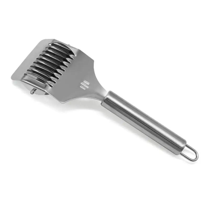 Kitchen Vanilla Noodle Cutter Stainless Steel Manual Noodle Cutting Device Chive Cutting All-steel Kitchen Noodle Makers Gadget