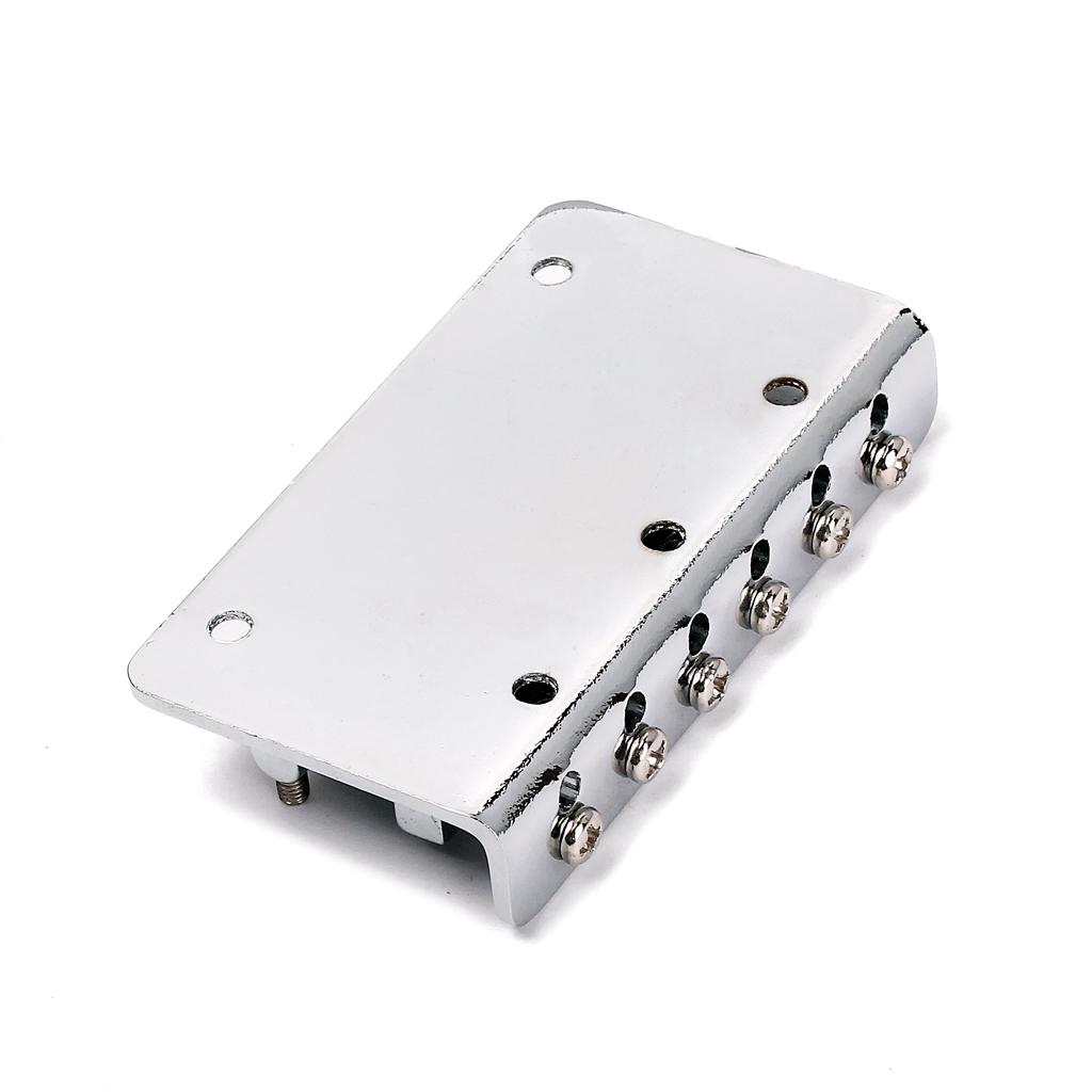Battipenna per Guitarra Lap Steel Argento con Set Ponte Parti Elettriche