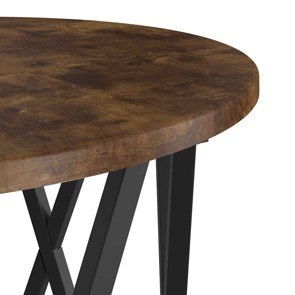 Nesting Side Table Set 3 Pcs Smoked Oak