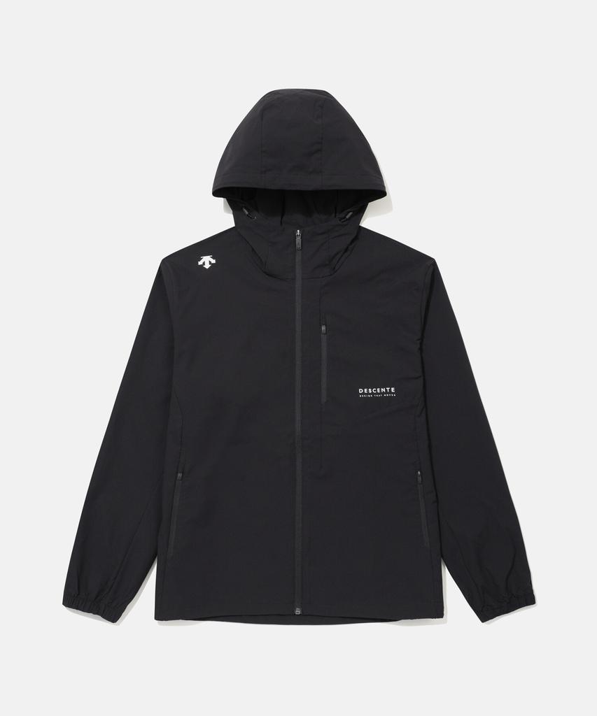 Descente Hooded Windbreaker Jacket Black Sr323Uwb71 (B Type)
