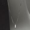 Exquisite Crafted Jewelry Bar Pendant Necklace for Men Geometric Stick
