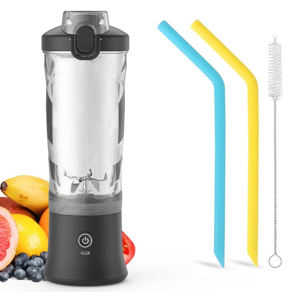 Japan Juicer Portable small household multi-functional electric juicer can crush ice large capacity juicer cup Original Portable Blender 600ML чёрный