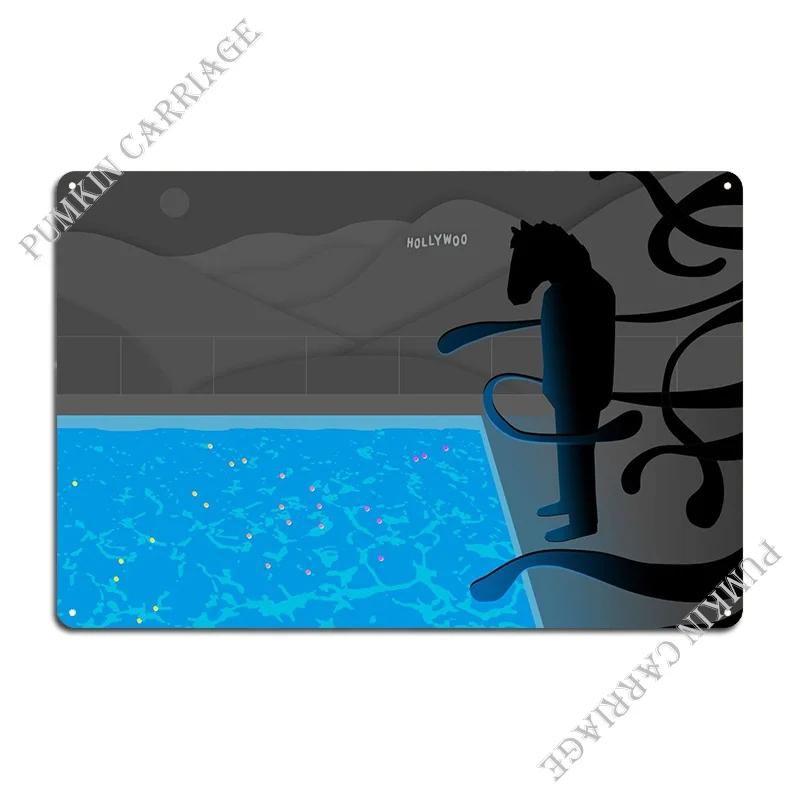 

The View From Halfway Down Metal Signs Pub Wall Decor Bar Bar Tin Sign Poster 20x30cm（7.8x11.8inch）