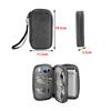 Electronics Accessories Organizer Universal Travel Pouch Bag Double Layers Travel Cable Organizer Bag for Charger Cable Phone
