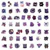 50 Pokémon Gengar Stickers for Backpack, Decor, Fridge, or Skateboard
